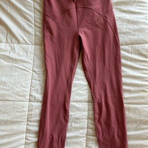 Lulu lemon Pink Leggings size 8
